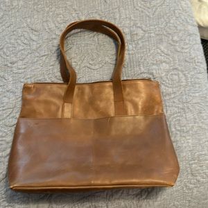 COPY - ABLE Yari Carry On Tote. Color:Whiskey